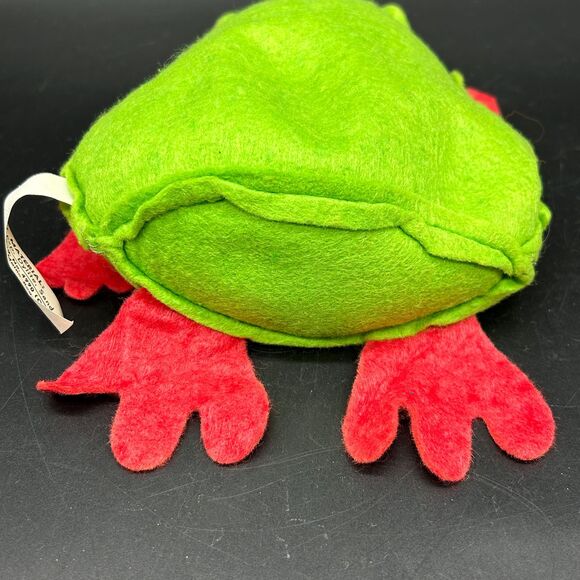 Frog Plushie Stuffed Animal Bean Bag (B) - Picture 3 of 6